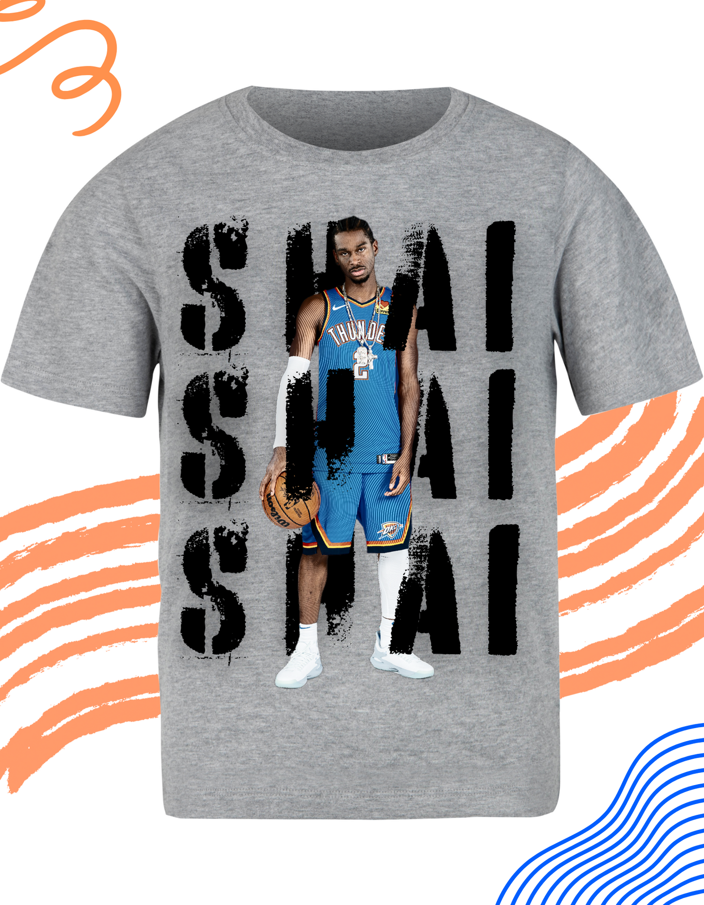 OKC THUNDER SHAIx3